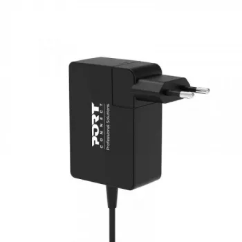 PORT Designs PORT Connect 100W GaN polnilnik s 3 USB priključki (2 USB-C, 1 USB-A) - PD 3.0 & QC 3.0 - EU vtič