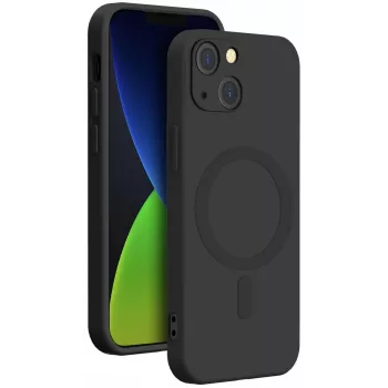 Bigben Interactive mehki ovitek z MagSafe za Apple iPhone 14 Plus, črn
