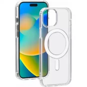 Bigben Interactive hibridni ovitek z MagSafe za Apple iPhone 15, prozoren