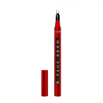 L'OREAL Infaillible Faux Brow dvostranski svinčnik in tinta za obrvi Dark Brunette 1 ml