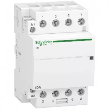 APC Schneider Electric A9C20844 impulzni rele, 2-polni, 40 A, 230-240 V AC, DIN letev, večbarvni