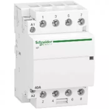 APC Schneider Electric A9C20844 impulzni rele, 2-polni, 40 A, 230-240 V AC, DIN letev, večbarvni