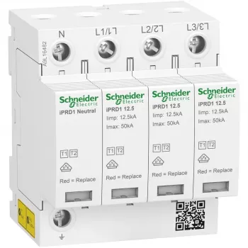Schneider Electric prenapetostna zaščita tip 1+2 A9L16482 3P+N 20kA 40kA