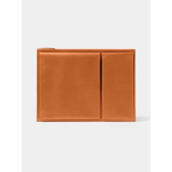 Lexon Flat aktovka za prenosnik 14 inch rjava LN2503M