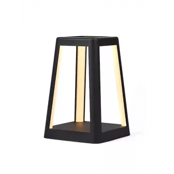 LEXON Lantern LED svetilka z brezžičnim polnilnikom črna LH94N
