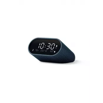 Lexon Ray Clock digitalna budilka s senzorjem temperature in vlage, oceansko modra LR155OB3
