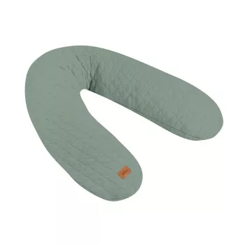 Beaba Big Flopsy blazina za nosečnice in dojenje Fleur de Coton Sage Green