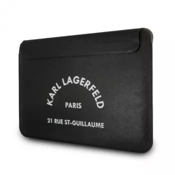 Karl Lagerfeld zaščitni ovitek KLCS133RSGSFBK 13 inch črn Saffiano RSG za prenosnik