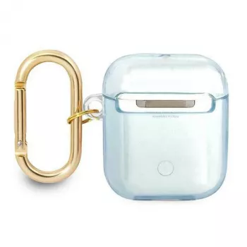 Guess GUA2HHTSB ovitek za AirPods 1/2 moder Strap Collection