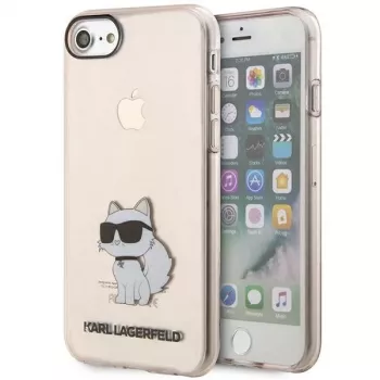 Karl Lagerfeld KLHCI8HNCHTCP Ikonik Choupette trdi ovitek za iPhone 7/8/SE 2020/SE 2022 roza