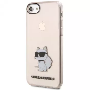 Karl Lagerfeld KLHCI8HNCHTCP Ikonik Choupette trdi ovitek za iPhone 7/8/SE 2020/SE 2022 roza