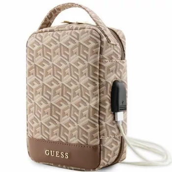 Guess GUHBHGCFSEW organizacijska torba rjava GCube Stripe