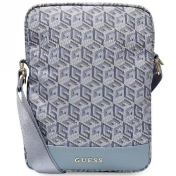 Guess GUTB10HGCFSEB GCube Stripe torba za tablico 10 inch modra