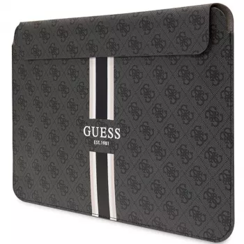 Guess zaščitni ovitek GUCS16P4RPSK 16 črn 4G Printed Stripes