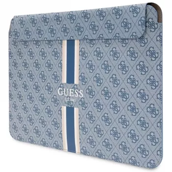 Guess zaščitni ovitek GUCS16P4RPSB 16 inch moder 4G Printed Stripes