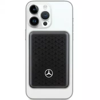 Mercedes-Benz prenosni polnilnik MEPB3KMESTK 5W 3000mAh, črn MagSafe