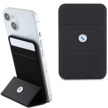 BMW Card Slot Stand denarnica MagSafe Signature Collection črna