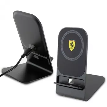 Ferrari 2023 Collection MagSafe 15W brezžična polnilna podloga - črna