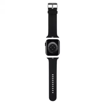 Karl Lagerfeld 3D Rubber Choupette Head zapestnica za Apple Watch 38/40/41mm črna