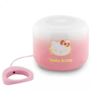 Hello Kitty Bluetooth 5.0 zvočnik HKWSBT6GKEP roza elektroplatirani preliv