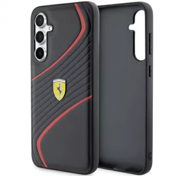 Ferrari FEHCS23FEPTWK S23 FE S711 trdi ovitek Twist Metal Logo, črn