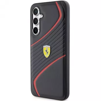 Ferrari FEHCS23FEPTWK S23 FE S711 trdi ovitek Twist Metal Logo, črn