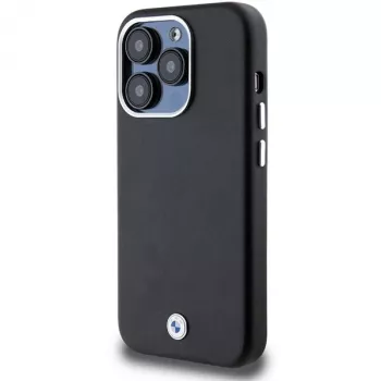 BMW Signature Wrapped Metal MagSafe ovitek za iPhone 14 Pro 6,1 črn