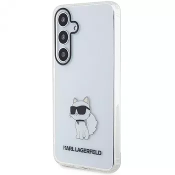 Karl Lagerfeld KLHCS24SHNCHTCT S24 S921 prozoren trdi ovitek IML Choupette za Samsung Galaxy S24