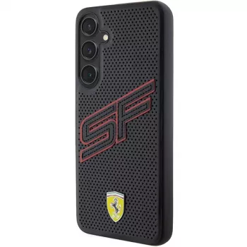 Ferrari FEHCS24MPINK S24+ S926 črn trdi ovitek Big SF Perforated za Samsung Galaxy S24+