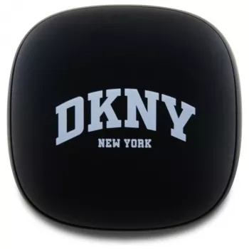 DKNY DKTWS3DNYAK brezžične ušesne slušalke TWS Bluetooth s polnilno škatlico, mat gumijast zaključek, črne
