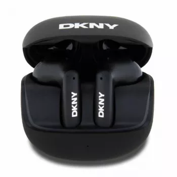 DKNY DKTWST6AEHLK prave brezžične ušesne slušalke Bluetooth 5.0 satenast zaključek, črne