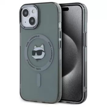 Karl Lagerfeld KLHMP15SHLSCHK trdi ovitek za iPhone 15 6,1