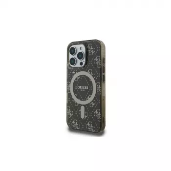 Guess GUHMP16LH4DTEW iPhone 16 Pro 6.3 trdi ovitek IML 4G Background MagSafe rjav