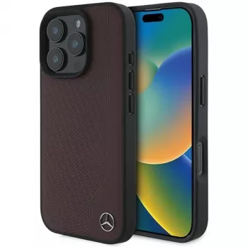 Mercedes-Benz MEHMP16L23RBGVR trdi ovitek za iPhone 16 Pro 6,3