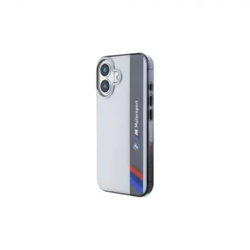 BMW BMHCP16S23HTFEG iPhone 16 6,1 palca siv trda lupina Motorsport IML navpični trak