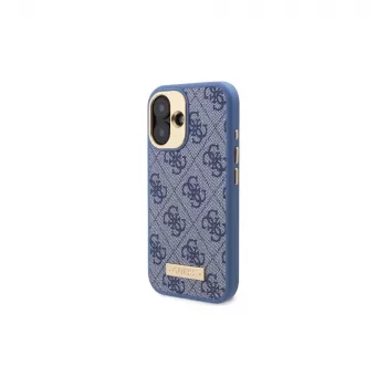 Guess GUHMP16MU4GPRB iPhone 16 Plus 6.7 moder trd ovitek 4G Logo Plate MagSafe