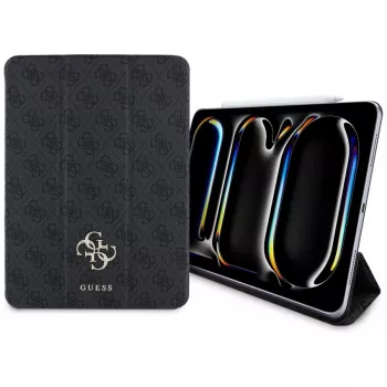 Guess GUFC11PM24PS4SGK magnetni folio ovitek 4G Big Logo za iPad Pro 11 M4 2024 / M5 2025 črn