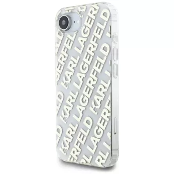 Karl Lagerfeld IML Repeat Logo ovitek za iPhone 16e / 17e, zlat