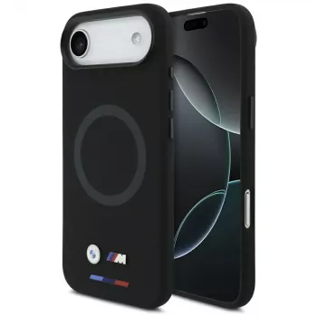 Ovitek MagSafe BMW M Silicon Logo za iPhone Air, črn