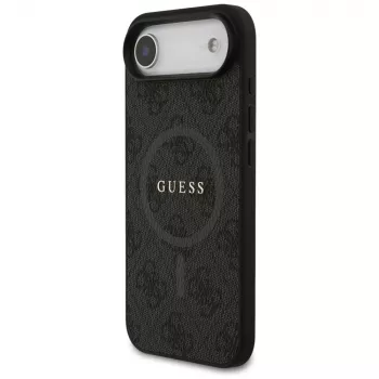 Guess 4G Ring Classic Logo ovitek MagSafe za iPhone Air, črn