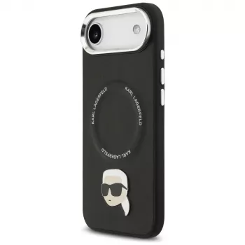 KARL LAGERFELD Karl Pin ovitek MagSafe za iPhone Air - črn