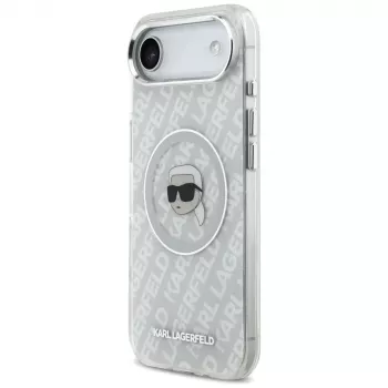 KARL LAGERFELD IML Karl Head Logo ovitek MagSafe za iPhone Air - siv