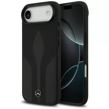 Mercedes usnjen ovitek The Move MagSafe za iPhone Air, črn