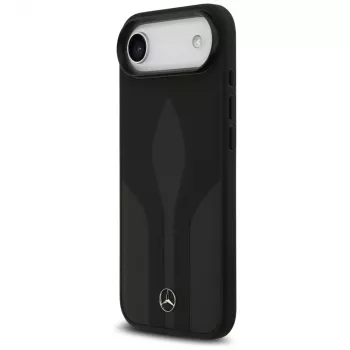 Mercedes usnjen ovitek The Move MagSafe za iPhone Air, črn
