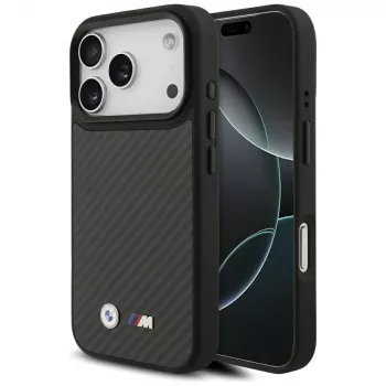 BMW M Kevlar Matt MagSafe ovitek za Apple iPhone 17 Pro črn