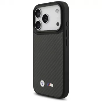 BMW M Kevlar Matt MagSafe ovitek za Apple iPhone 17 Pro črn
