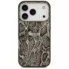 Guess Python Pattern MagSafe ovitek za iPhone 17 Pro rjav