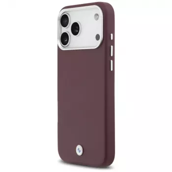 BMW Sign Full Wrapped Metal MagSafe ovitek za iPhone 17 Pro Max, rdeč