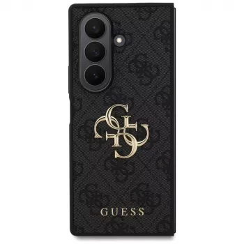 Guess Big 4G Logo Classic ovitek za Samsung Galaxy Z Fold7, črn