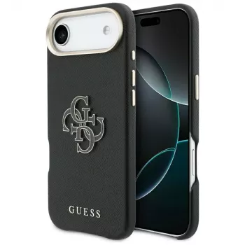 Guess FW Resin Logo ovitek za iPhone Air, črn